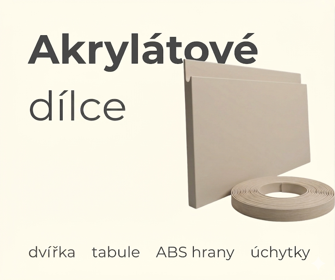 Akrylátová dvířka Senosan